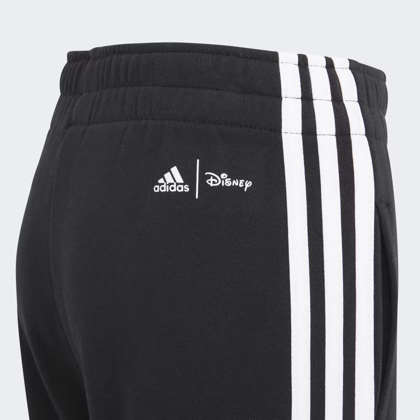 adidas X Disney Collaboration Casual Sports Set Color Block Stand Collar Cartoon Anime Print Long Sleeve Jacket Mid Waist Pants Kids Sets H28825
