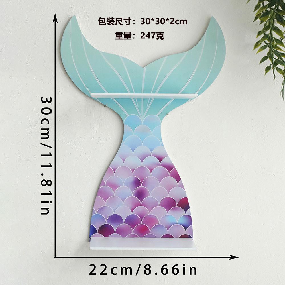 Wooden Craft Butterfly Hollow Crystal Storage Shelf Simple Home Wall Ornament Decoration