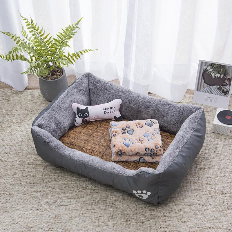 Dog Bed Medium Size Dogs - Washable Small Medium Dog Cat Bed Waterproof, Comfort Cats Couch Sofa Pets Bed with Nonskid Bottom