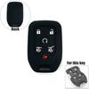 Car Key Case Smart Keyless Remote Fobs Shell Cover Keychain for Chevrolet Suburban Tahoe 2018 GMC Yukon