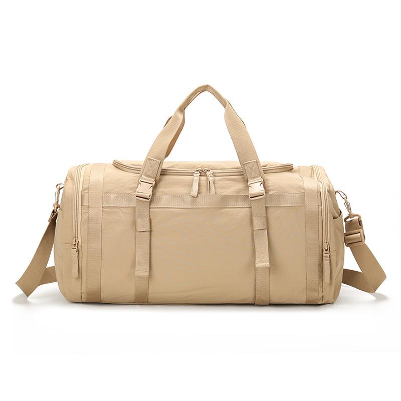 Duffel Bag Sports Fitness Bag Large Capacity Multifunctional Separation Shoes Bags Dry Wet Separation Waterproof Shoulder Bag