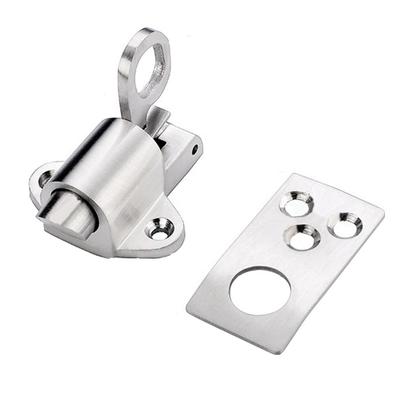 Automatischer Federriegel Edelstahl Selbstschließender Schieberiegel Fenstertor Sicherheitsriegel Haspe Hardware Türriegel