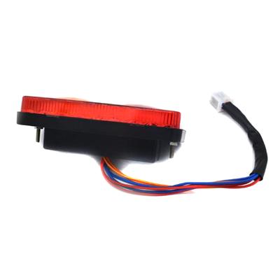 Electric Tricycle Rear Taillights, Three Lights, 6-Wire Small Two Section Taillights
