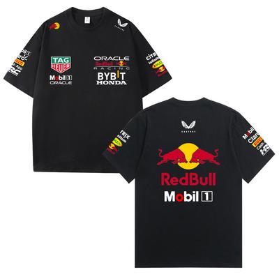 2026 Summer F1 Racing Suit Vestapan Team Uniform Short Sleeved T-shirt Round Neck T-shirt
