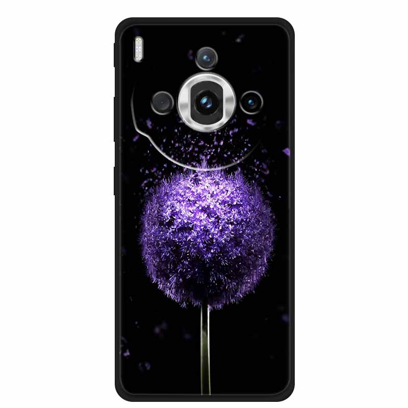 For ZTE nubia Z60S Pro 6.78" Case TPU Soft Black Silicone Painted Cute Cat Starry Cover for Nubia Z60S Pro Luxury Animals Funda