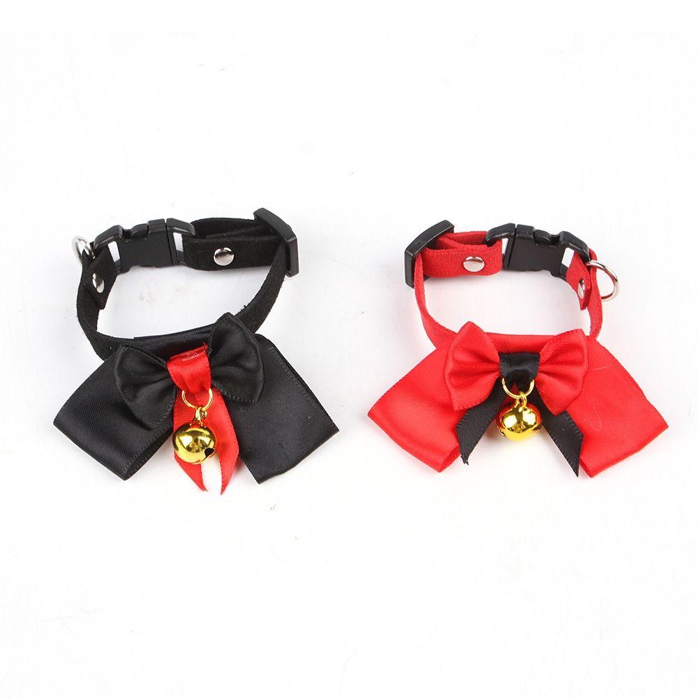 Creative Pet Collar Adjustable Cute Goose Necklace Duck Bowknot  Bird Grooming Accessories