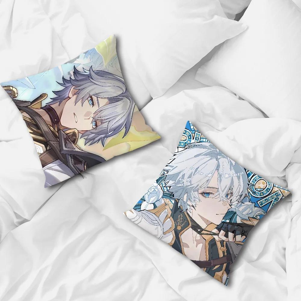 1Pc Star Phainon Rail Comfortable And Soft Honkai Pillow Cover B-Betis Daily Home Decor Sofa Chair Car Decor Pillowcase