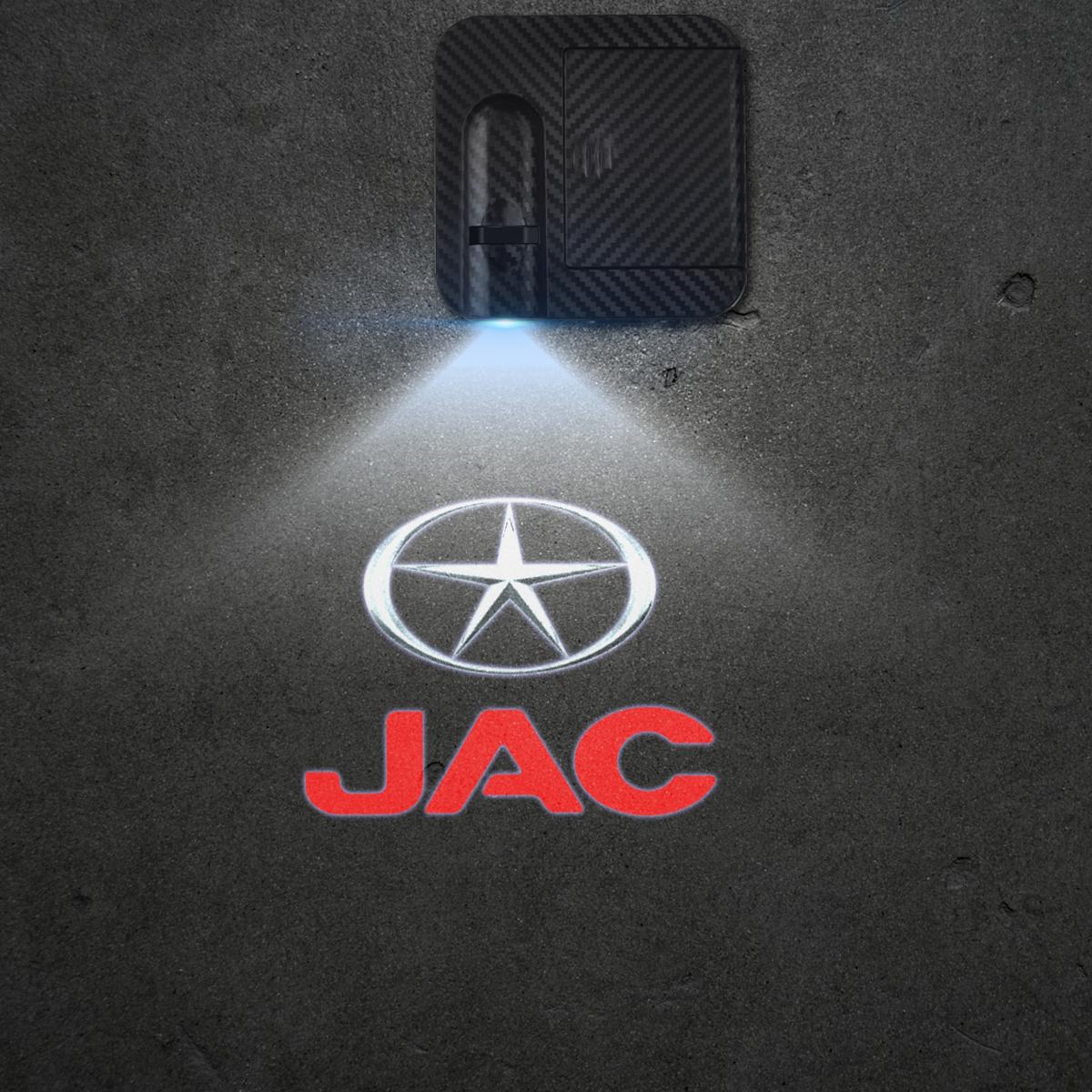 

1/2 шт. Для JAC Auto Refine iEV4 J3 J2 S5 A5 J5 J6 J4 Vapour JS2 T8 Автомобильные Дверные Осветители Приветствия Лазерный Проектор Логотипа Беспроводное Сенсорное Управление 1 PCS