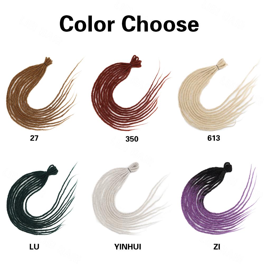Extensii Sintetice Lungi Drepte Dreadlock Moi False Pentru Femei Cosplay Petrecere