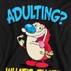 Ren & Stimpy Unisex Erwachsene Adulting 2 Sweatshirt