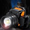 LED Induction Headlamp Super Bright Headlamp 3 Light Modes LED Head Flashlight USB Rechargeable Waterproof for Outdoor Emergency