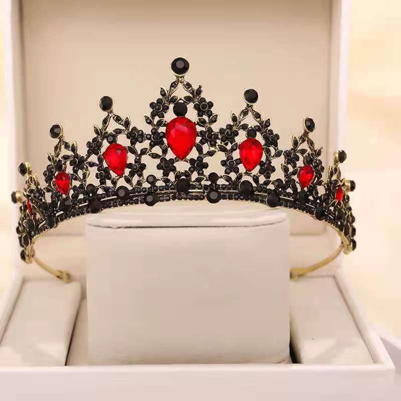 Children's Crystal Tiara Headband: Princess Crown Hair Accessory for Girls' Birthdays and Performances