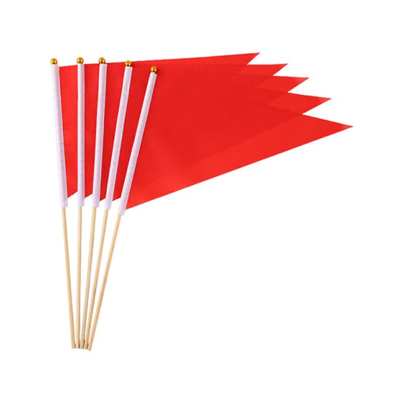Ground Insertable Small Red Training Flags