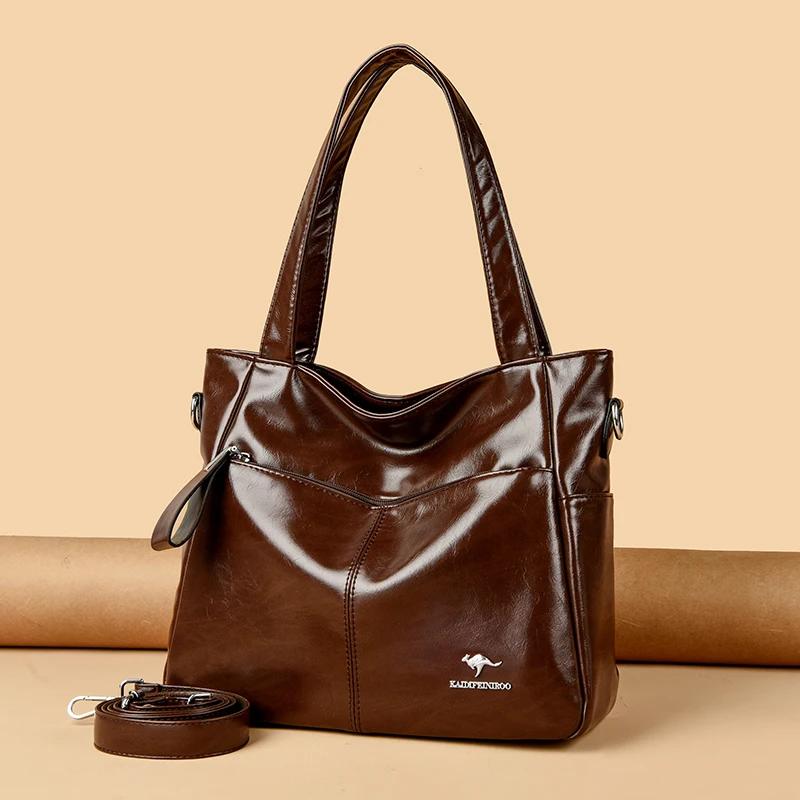 High quality PU Messenger Bag Designer Brand Bags Women Leather Handbags New Luxury Ladies Hand Bags Purse Fashion Shoulder Bag