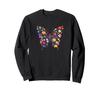 Butterfly Floral Sweatshirt