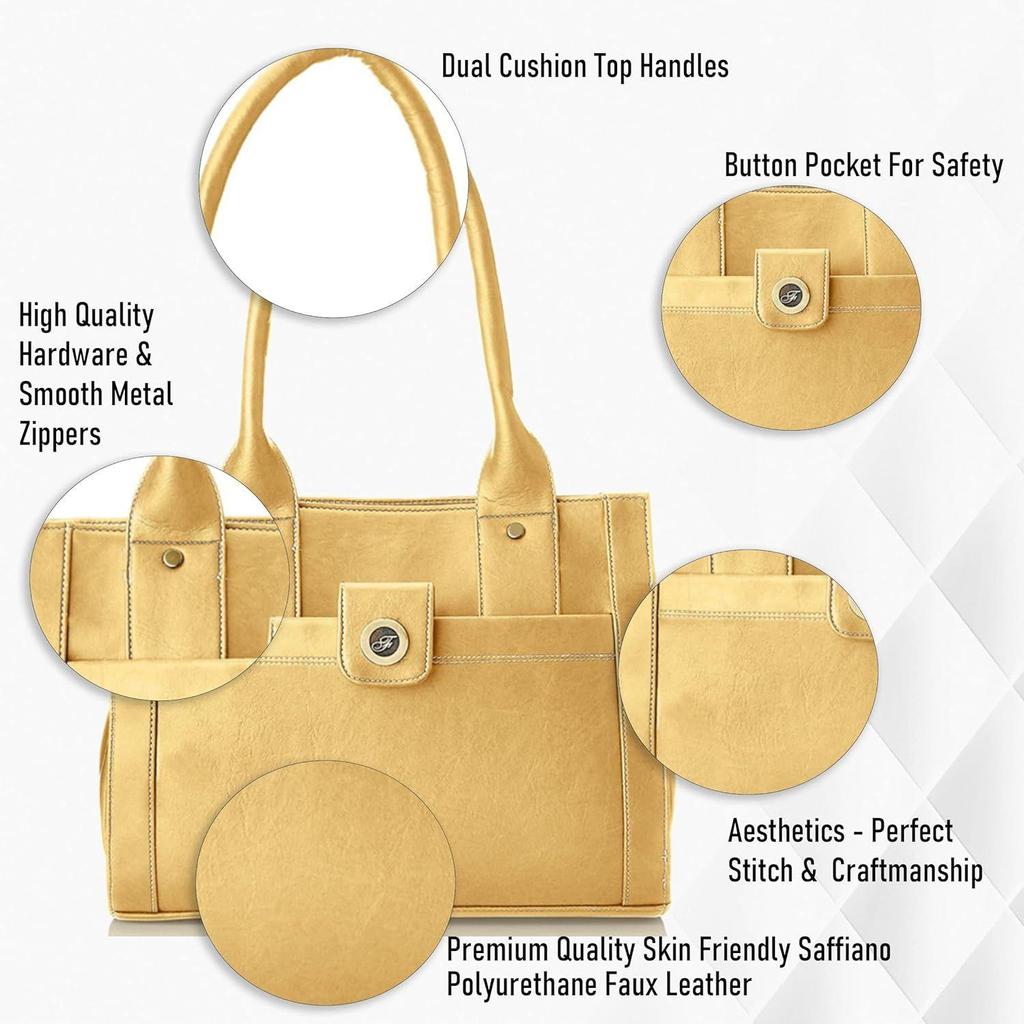 Women's Ocean Side Faux Leather Handbag (Large)