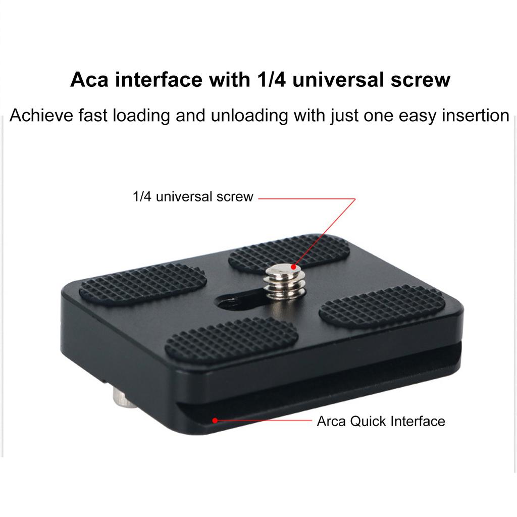 12cm Quick Release Plate Adapter Aluminum Alloy Standard for Arca Port Camera Quick Mounting Plate for DSLR Camera