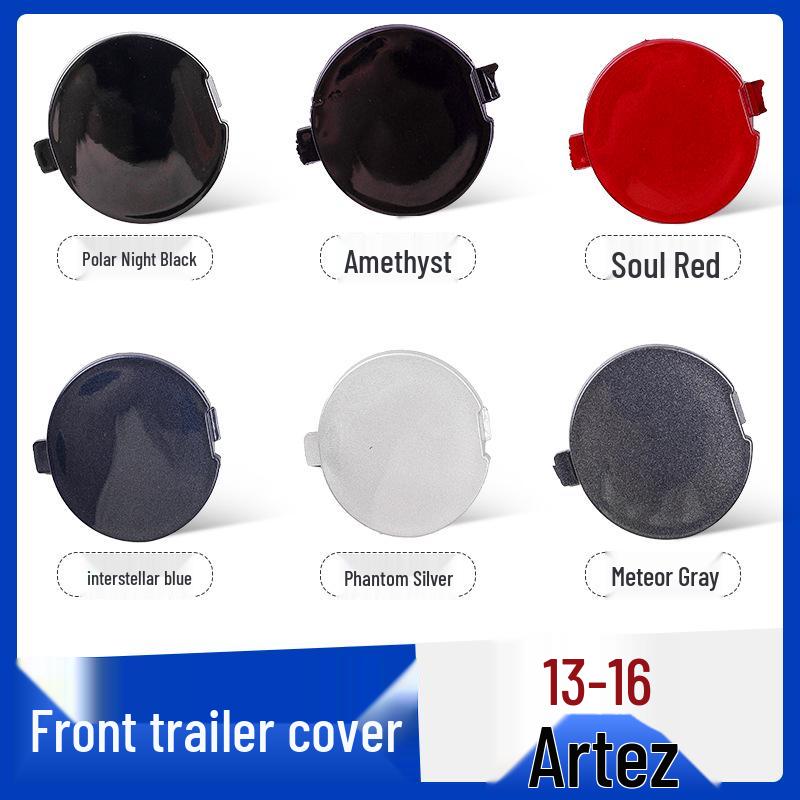 

Mazda Atenza 13-19 Tow Hook Cover: Front & Rear Bumper Towing Rope Protector. 13-16 Front Towing Unpainted