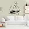 Creative Personality Sailing Home Decoration Bedroom Living Room Wall Stickers