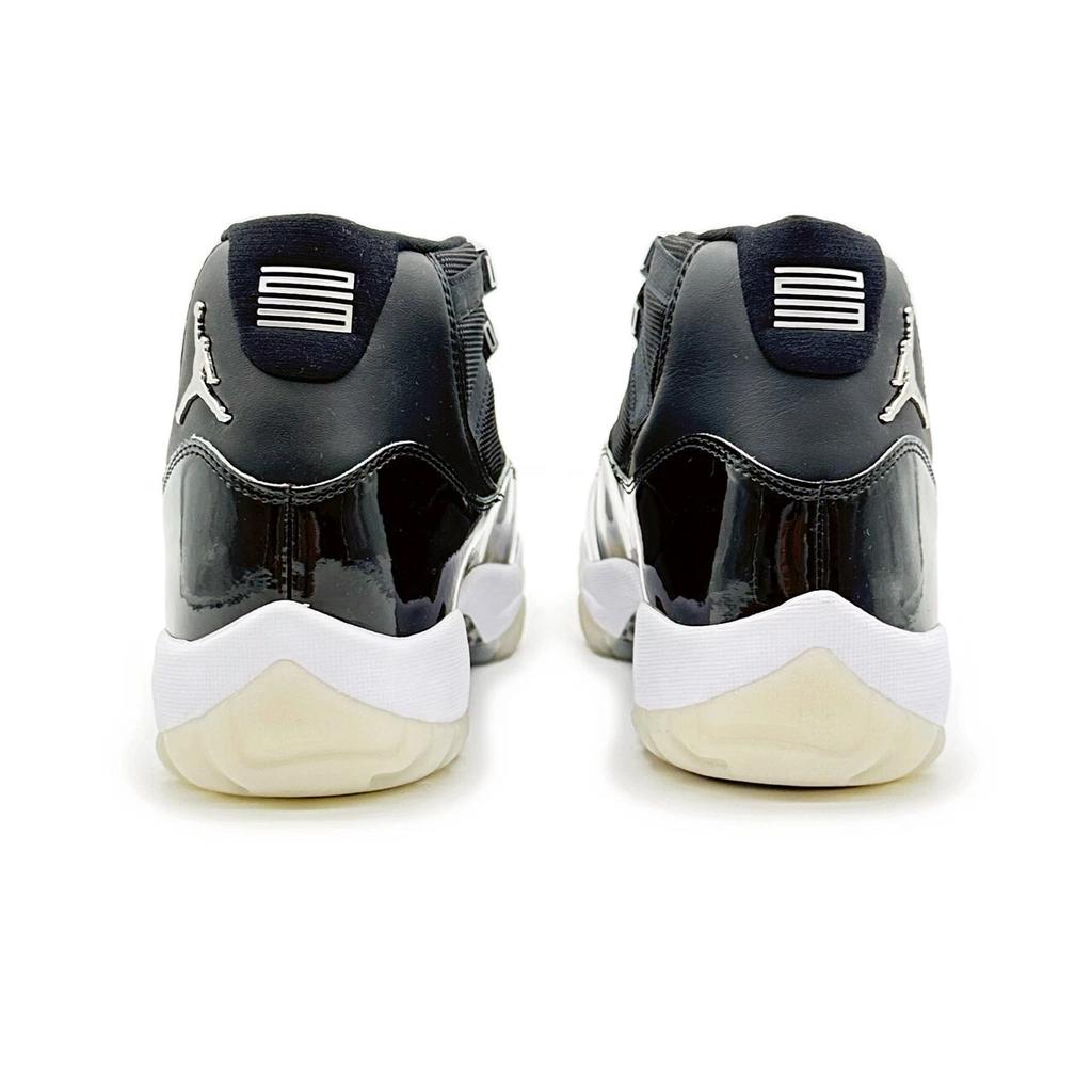 CT8012-011 Nike Air Jordan 11 Jubilee Nero Trasparente Bianco Argento Metallico