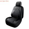 Y4UA Universelle Auto-Ledersitzbezüge Mit Diamant-Steppdesign Für Limousine SUV