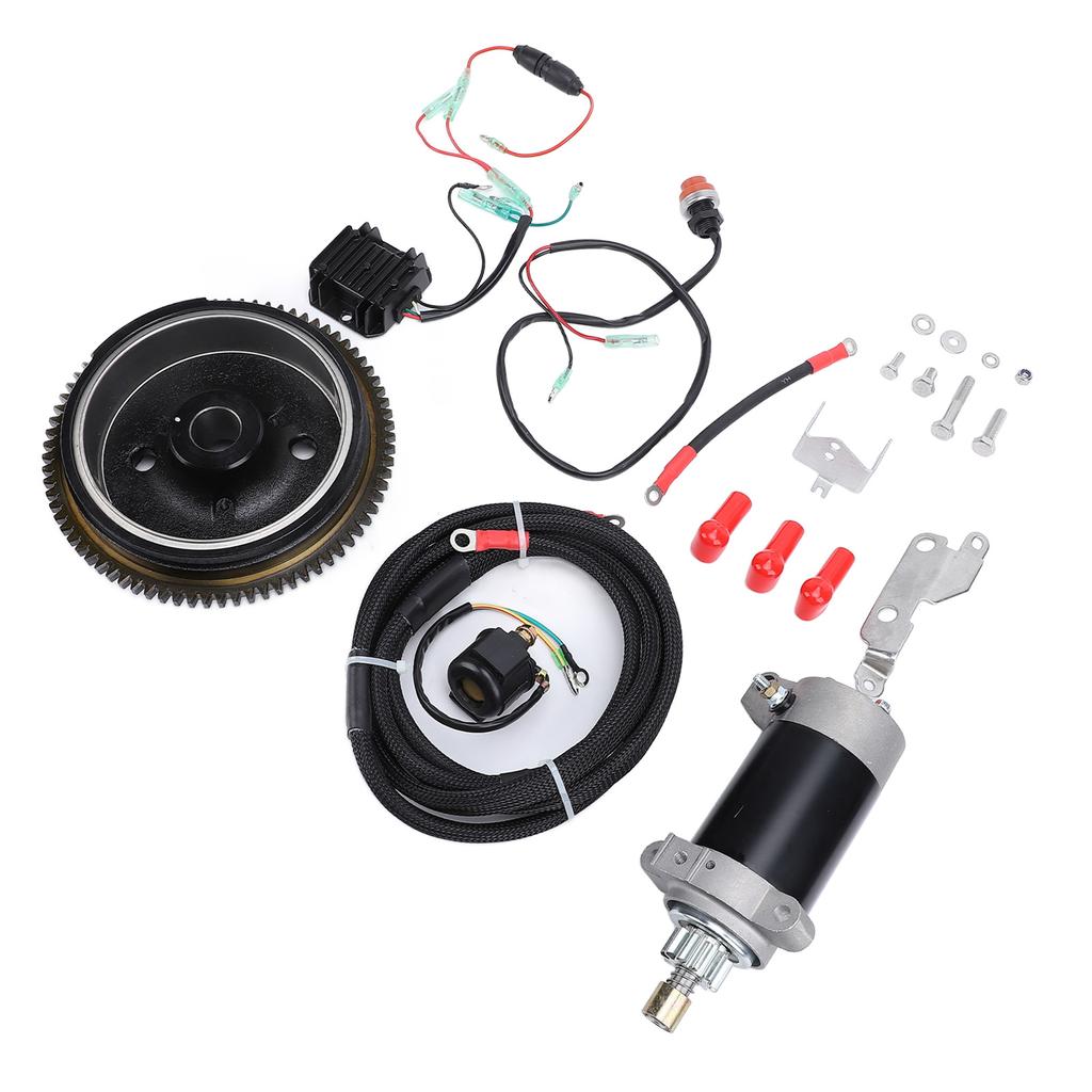 Outboard Motor Starter Kit Professional Outboard Engine Starter Replacement for 4 Stroke 20HP Outboard Engine