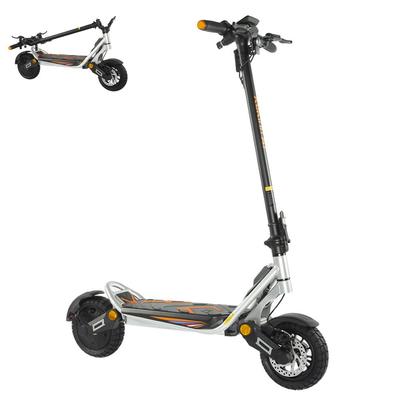 Monopattino Elettrico Off-Road Kukirin A1 950W(Picco), 48V 13Ah, 45km/h+Doppio Ammortizzatore+Doppio Freno a Disco+Impermeabile IPX4
