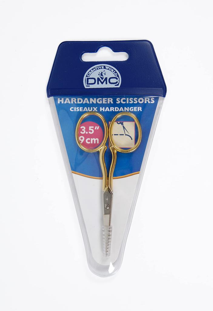 DMC Hardanger Embroidery Scissors, 9cm Long, with Vinyl Storage Case, U1082
