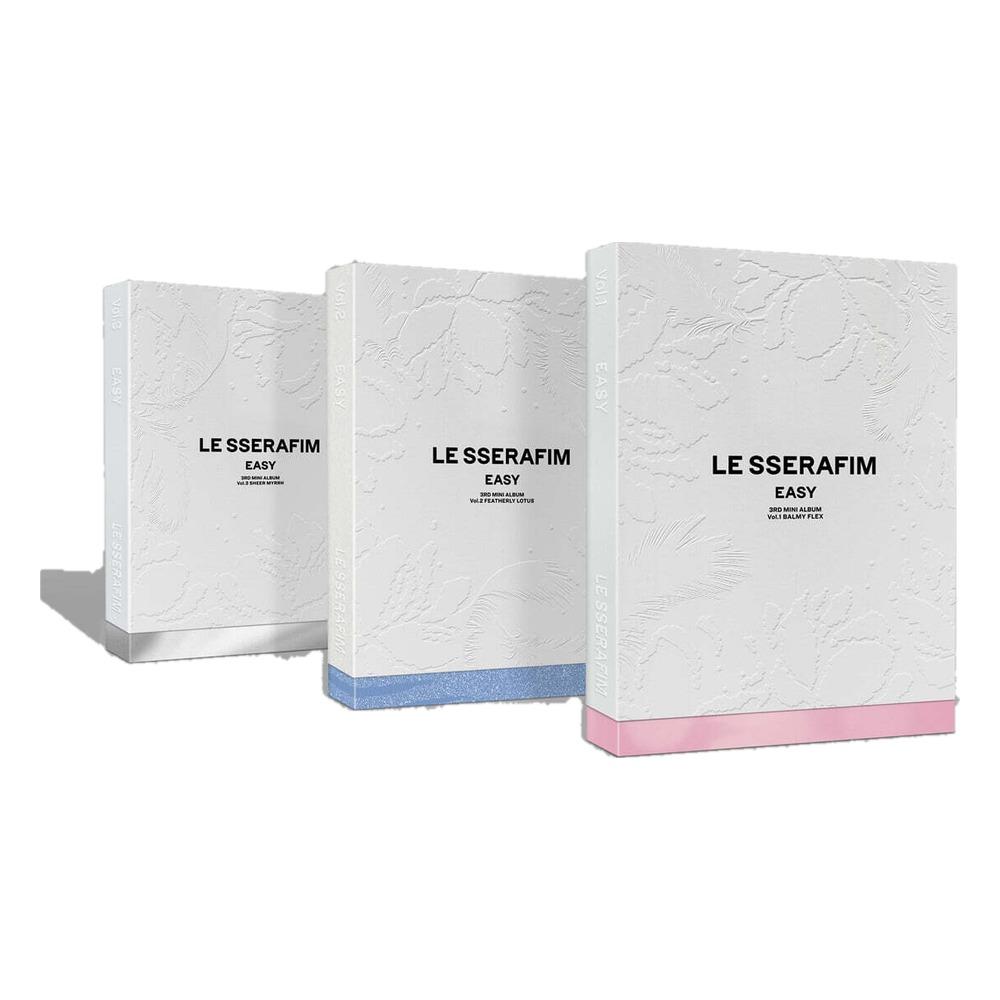 [EN STOCK] LE SSERAFIM - 3ème Mini-Album 'EASY' (Livre photo ver.)