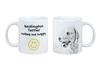 Bedlington Terrier, Rothbury Terrier, Rodbery Terrier – Cup with a Dog, Cheerful Cup for a Dog Lover |
