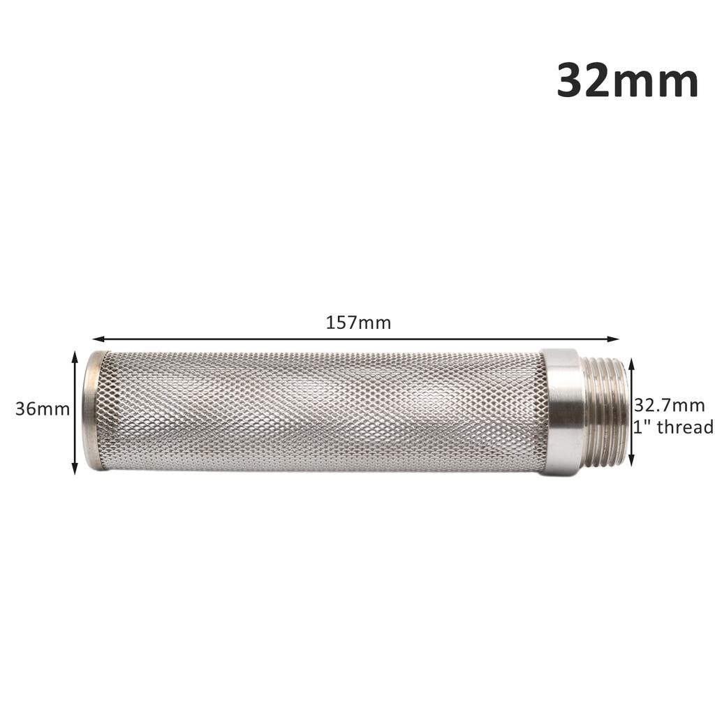 20~63mm Whole Body 304 Stainless Steel Filter Garden Irrigation Water Pipe Aquarium Water Tank Filter Water Pump Filter Fittings