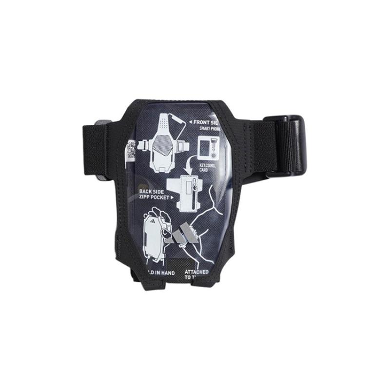 

Adidas Полиуретановая спортивная поясная сумка с карманом для мобильного телефона, обычная, унисекс, черная, Adidas HN8175 чёрный