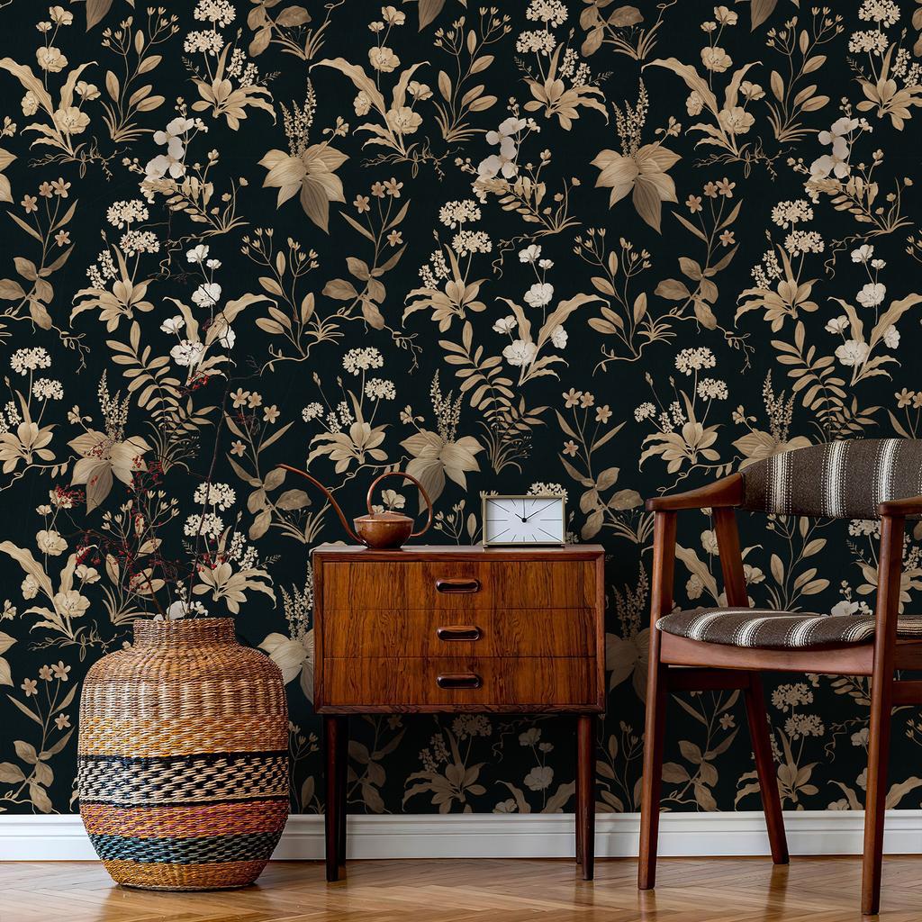 Selbstklebende Tapete Cartoon Schlafzimmer Tapeten PVC Echt Wasserdicht Abziehen Aufkleben Wandaufkleber Für Küche Heimdekoration