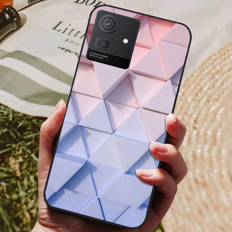 Para Cubot Note 50 Funda Cubot Note50 Fresca Pintada Silicona TPU Suave Cubierta para Cubot Note 50 Fundas Negras Protectoras Carcasas de Teléfono