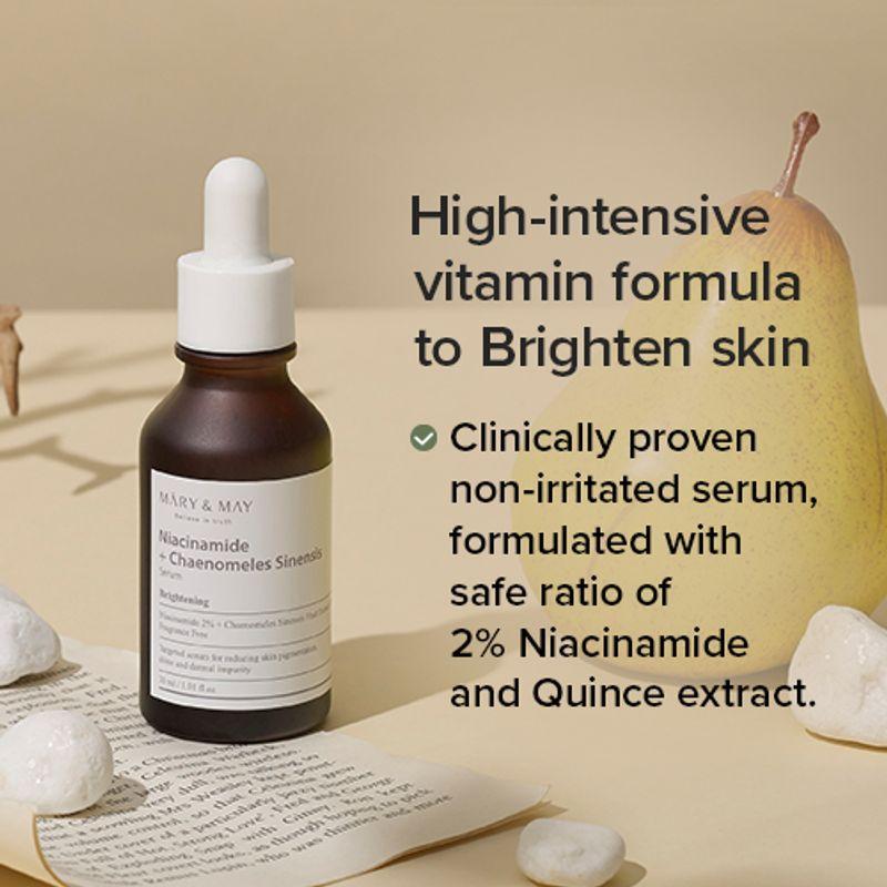 Mary&May Niacinamid + Chaenomeles Sinensis Serum 30 ml