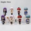 10CM 8 Stück/1Set Sousou no Frieren Figur Frieren Modell Spielzeug Stark Action Figur Fern Himmel Set Puppe PVC Schreibtisch Ornamente