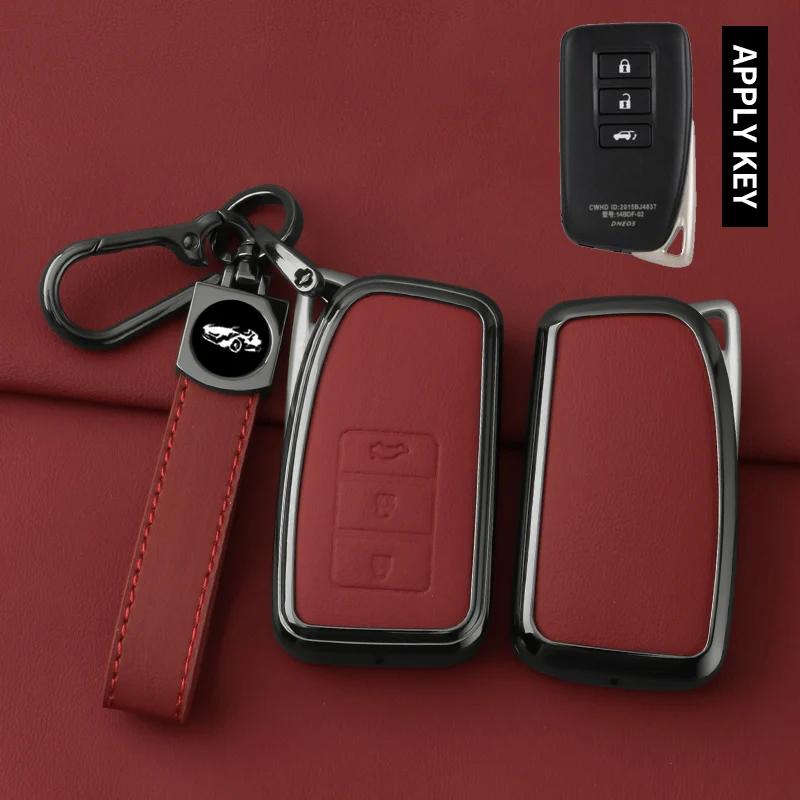 Interior Mouldings Car Alloy Key Case Cover For Lexus NX IS RX ES GX LX LS UX GS 200 260 300 350 NX200 NX300 RX350 ES300 Keychai