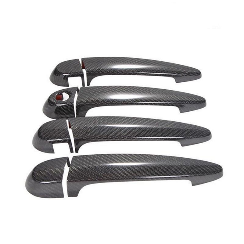 8Pcs Car Exterior Door Handle Cover Trims Carbon Fiber Style Auto Accessories for BMW E87 E90 E91 E92 E93 F30 X1 X2 X3 X4 X5 X6