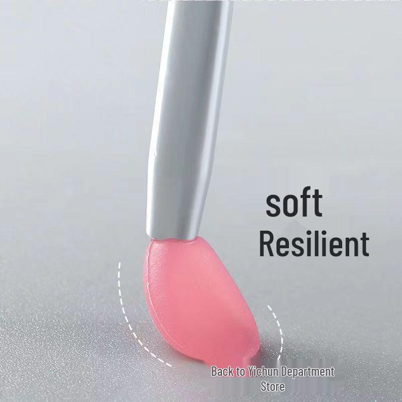 TikTok Silikon Lippenpinsel: Tragbarer Lippenstift-, Lipgloss- und Lippenbalsam-Applikator