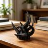 Octopus Tentacles Ornament, Creative Desktop Decoration, Resin Dark Style Tentacles Shaped Sculpture for Home Office E-Sports Room