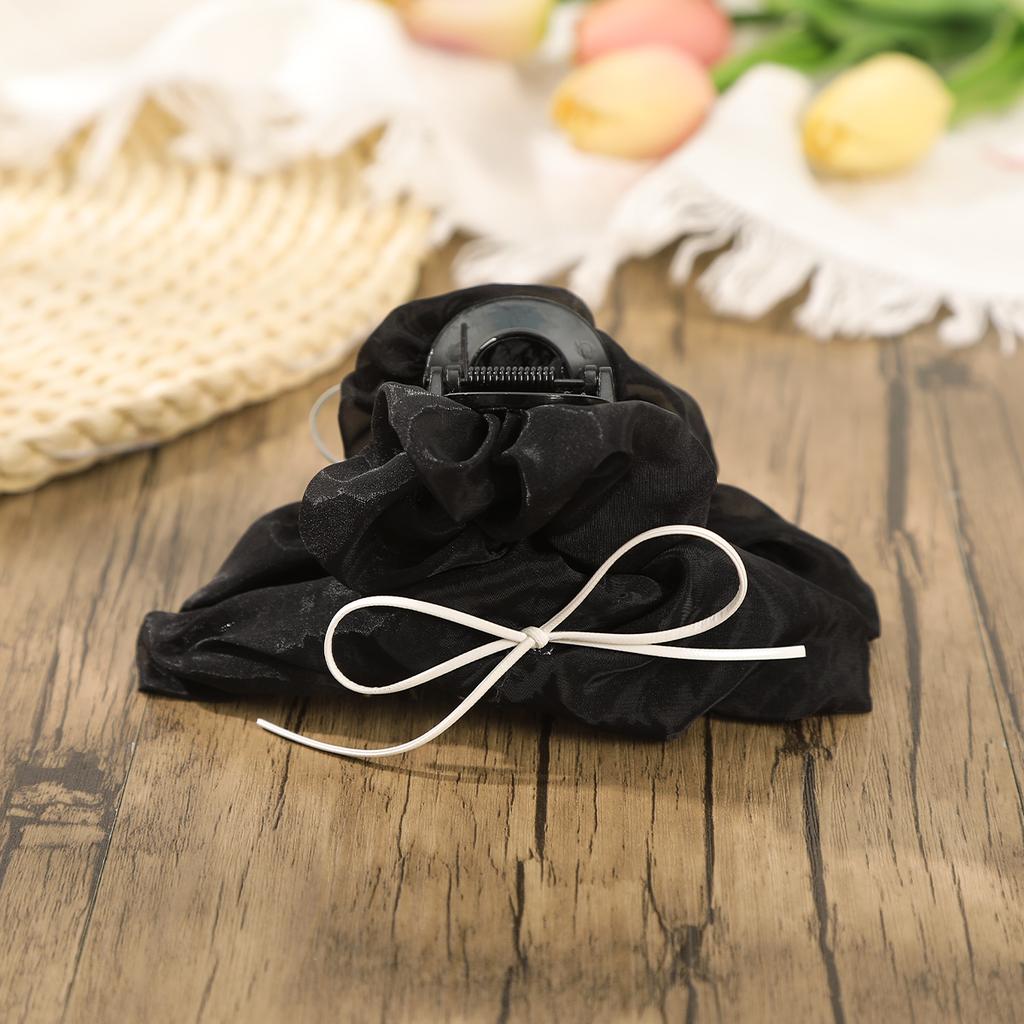 AWATYR Große Netzschleife Haarnadel Temperament Elegant Damen Haarspangen Prinzessinnenmode Greifspange Weibliches Haaraccessoire