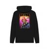 Street Fighter Unisex Adult Akuma Neon Back Print Hoodie