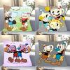C-Cuperhead Animated Adventure Game Pillow Case Square Pillow Bedroom Sofa Leisure Comfort Car Living Room Home Decoration 40X40