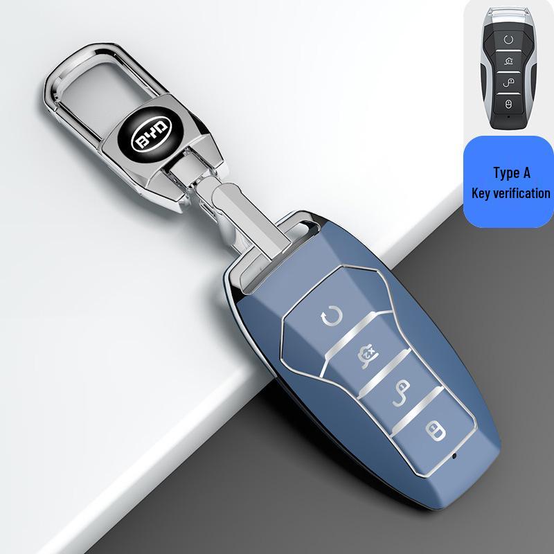 Compatible Key Cover for BYD Han EV, Tang DM/MAX, Song Pro, Qin PLUS, Yuan Models - Women’s Shell Buckle Bag