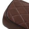 Motorcycle Seat Cushion Hump Shape Vintage Replacement for CB125 CB175 CB200 CB350 CB360 CB400 Brown Diamond Style