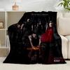1PC Vampire Movies Flannel Blanket Gift, Suitable for Both Men And Women, Soft Ideal for Beds And Sofa, Birthday Or Christmas Gift