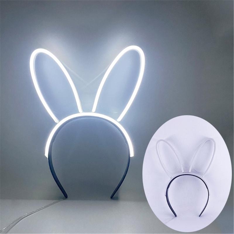 LED Glowing Hairband For Parties With Color Changing Lights And Comfortable LED Costume Props Role Play Birthday Party