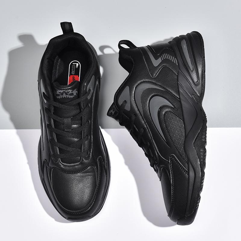 

Осенняя и зимняя мужская спортивная обувь для людей среднего и пожилого возраста, мужская дорожная обувь для отцов, подошва из коровьих сухожилий, нескользящая повседневная обувь 42