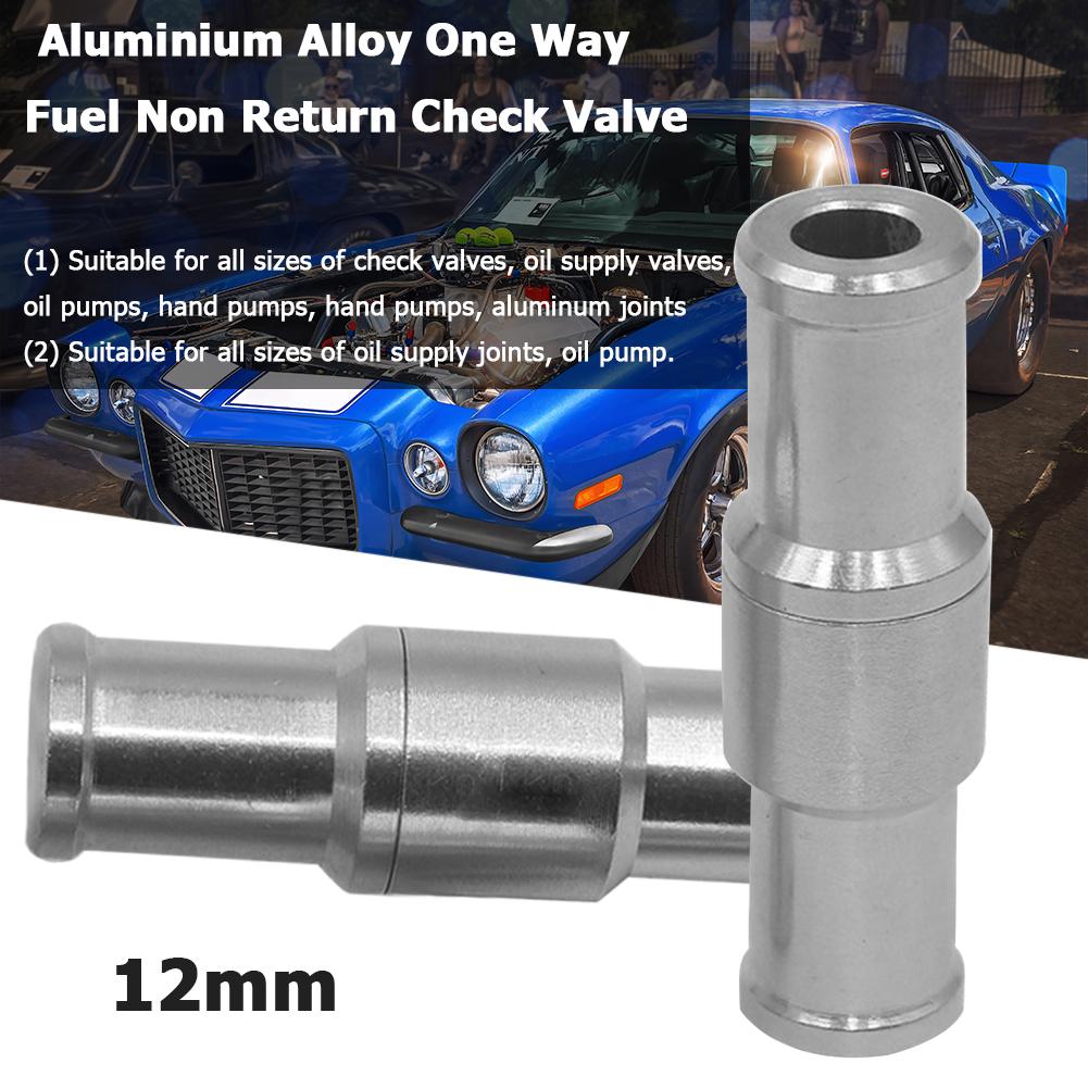 Aluminium Alloy Petrol Diesel Valve Universal Non Return Valve Aging Resistance Multi-function for Helicopters Ships Motorcycles