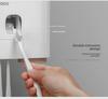 Yikeke Four-Person Family Toothpaste Dispenser & Toothbrush Holder - Wall-Mounted & No Drilling Required